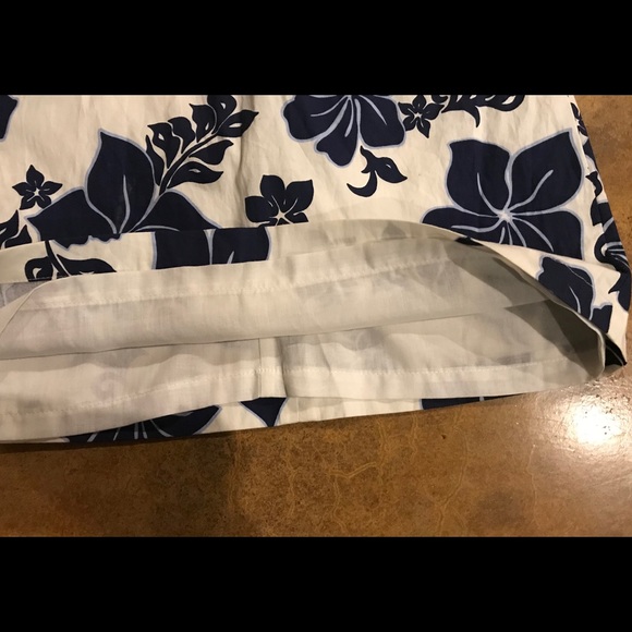 Strapless sundress Hawaiian print - Picture 2 of 5